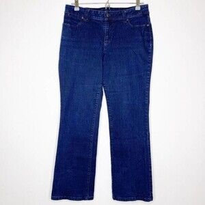 TALBOTS Dark Wash Flare Jeans